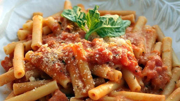 Penne alla Vodka with Bacon