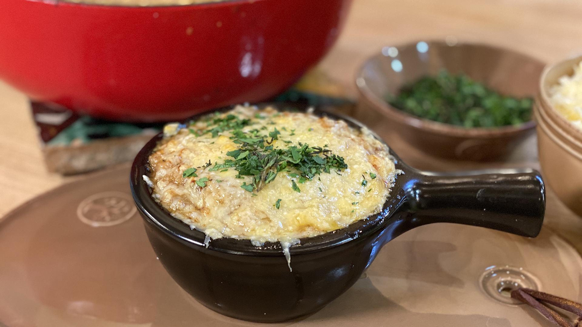 French Onion & Porcini Risotto