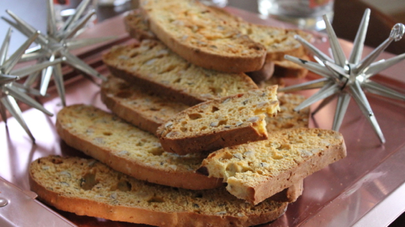 Hazelnut-Orange Biscotti