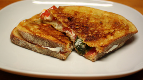 Italian Grilled Cheese-n-Tomato