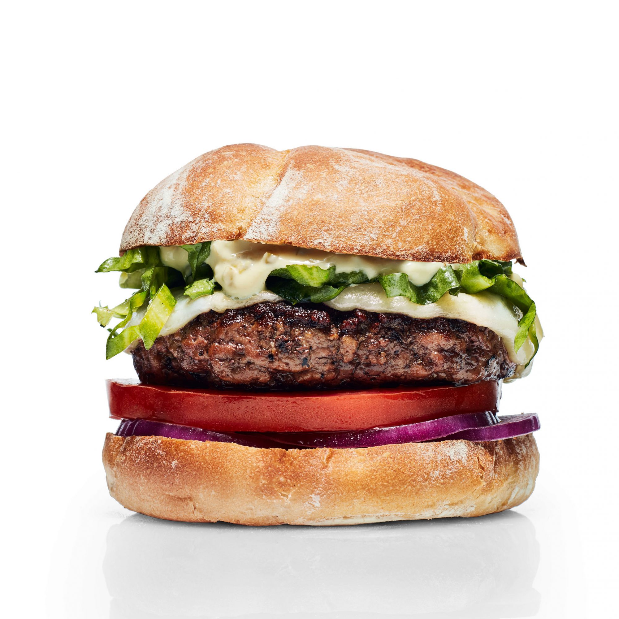 Burger of the Month: Tuscan-Style Steak Burgers with Garlicky Aioli