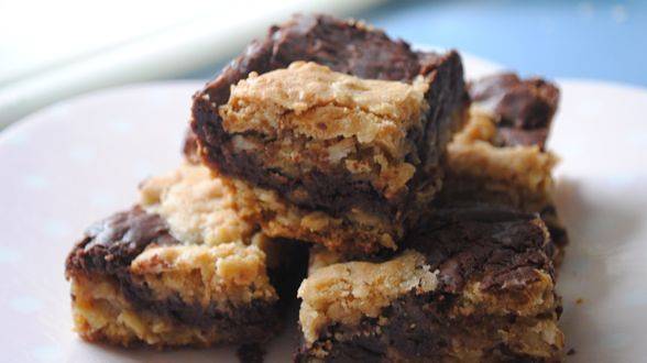 Plan B Mom's Starbucks Oat Fudge Bars