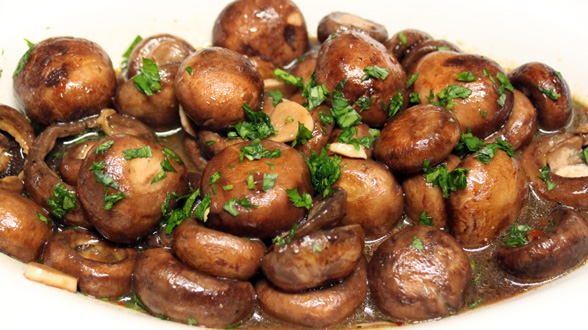 Crimini Mushrooms Al Ajillo