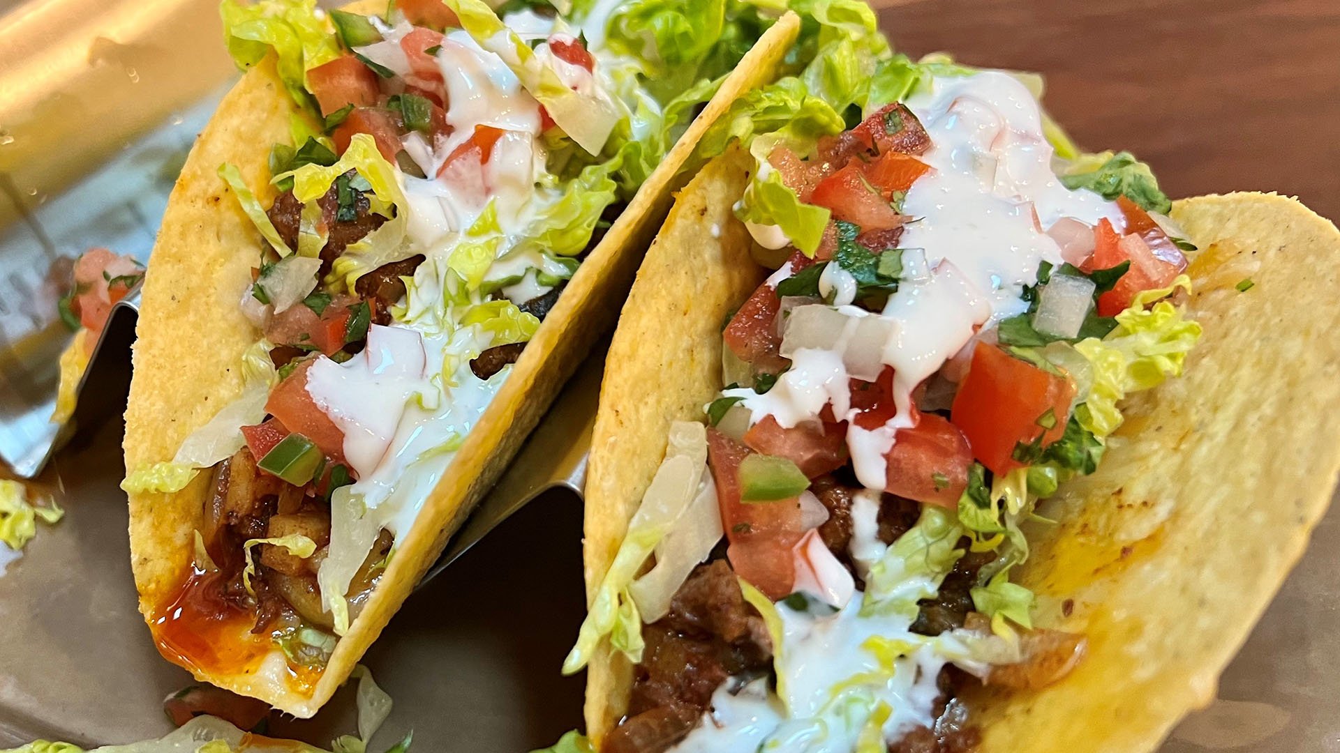 Beef and Chorizo Red Picadillo Tacos