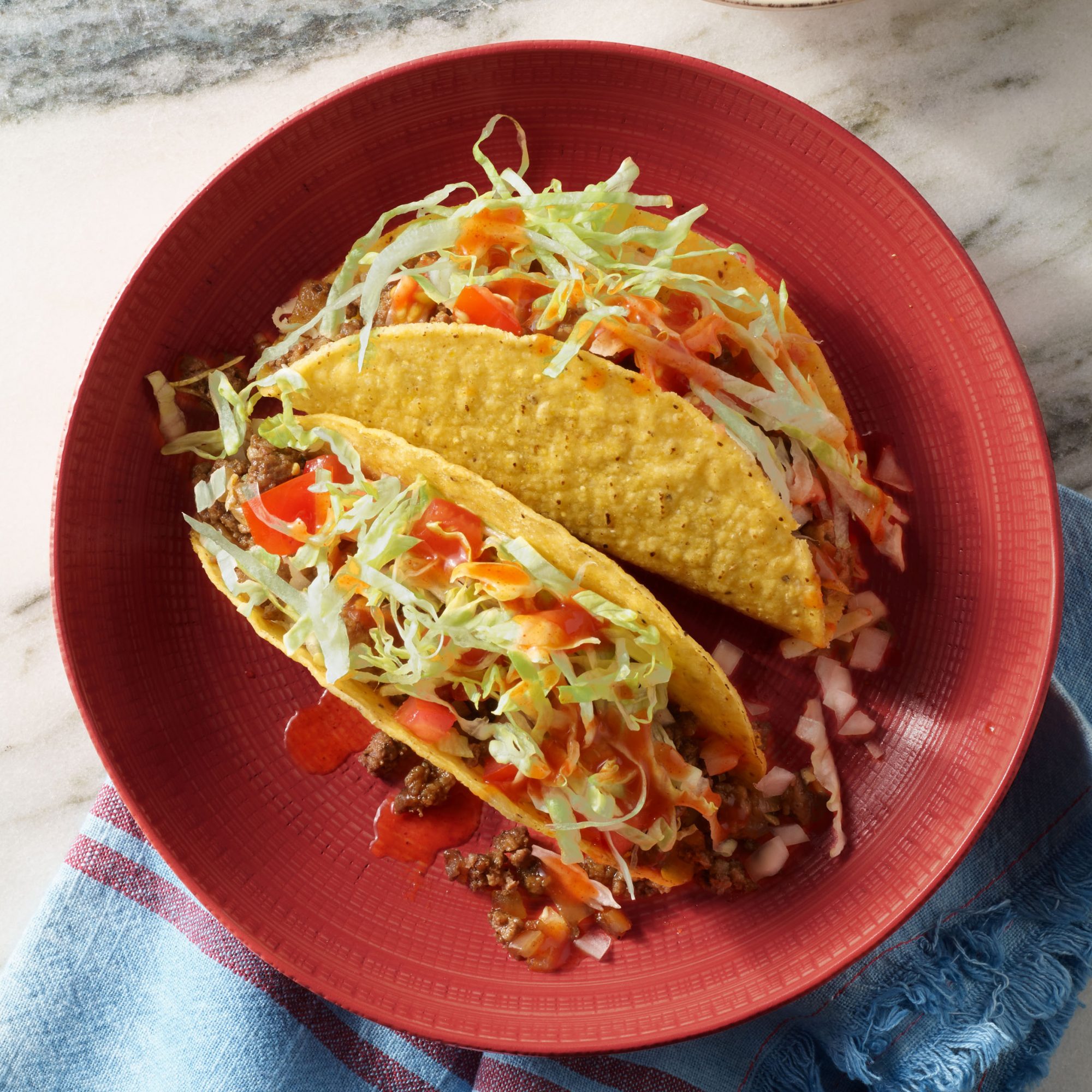 Rachael Ray's Hard-Shell Red-Eye Tacos