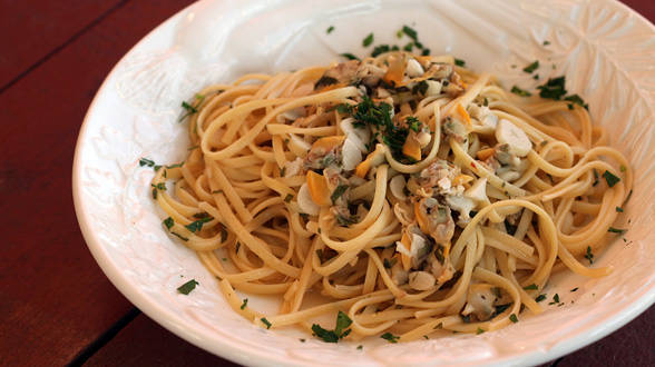 Linguine with White Clam Sauce