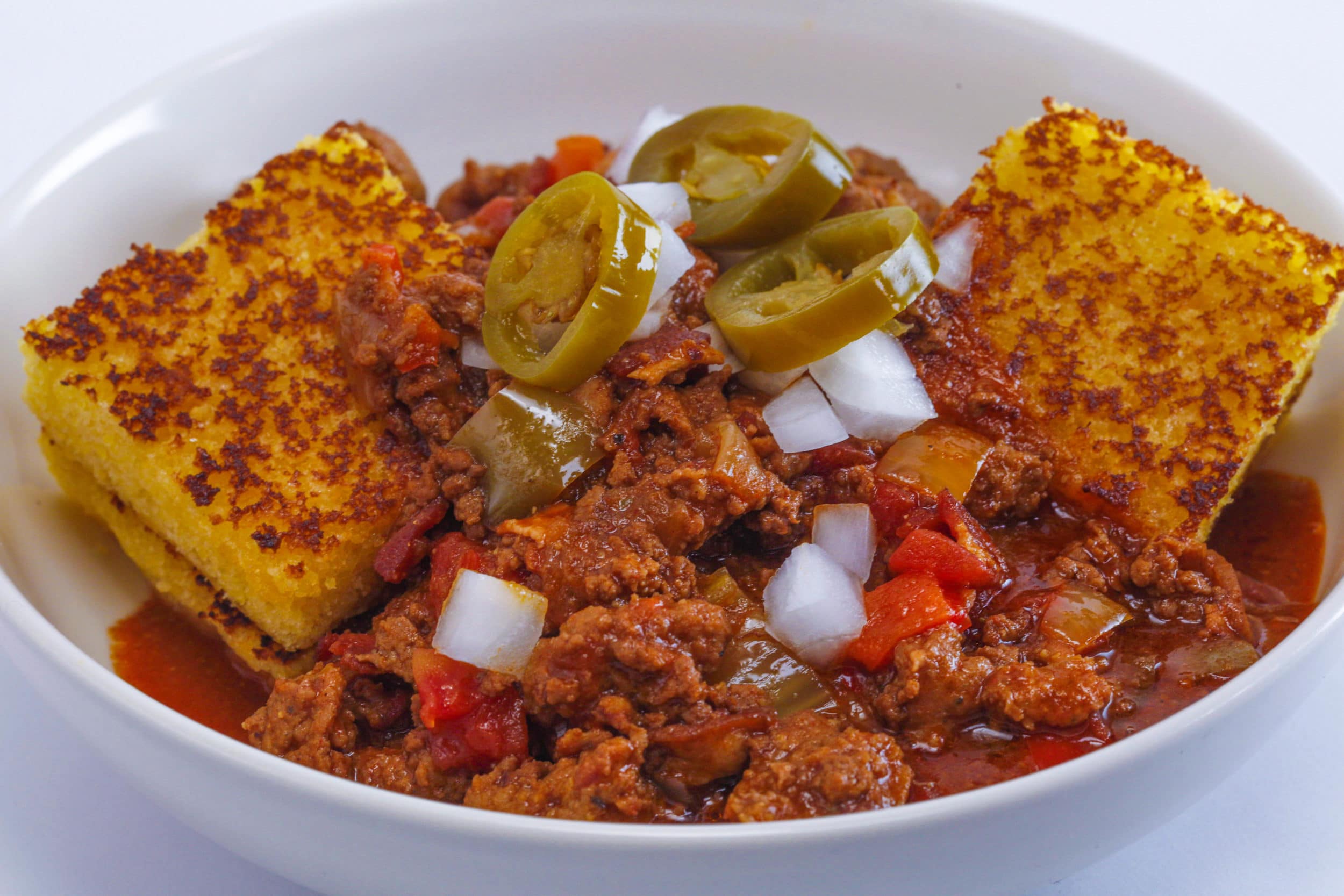 Serious Three-Meat Chili Recipe | Rachael Ray