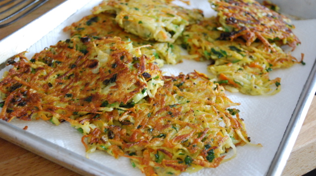 Zucchini Fritter Cakes