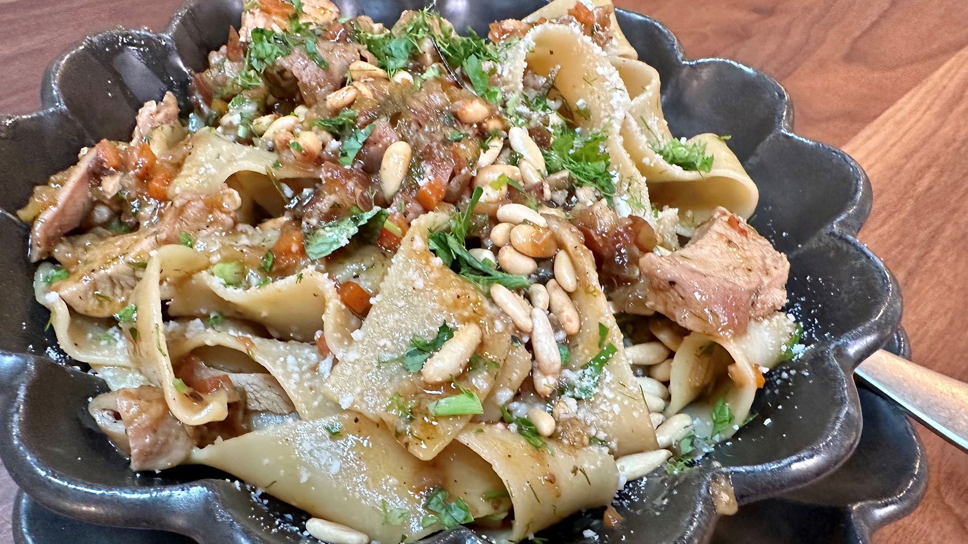 Holiday Season Pasta: Pappardelle with Pheasant or Chicken
