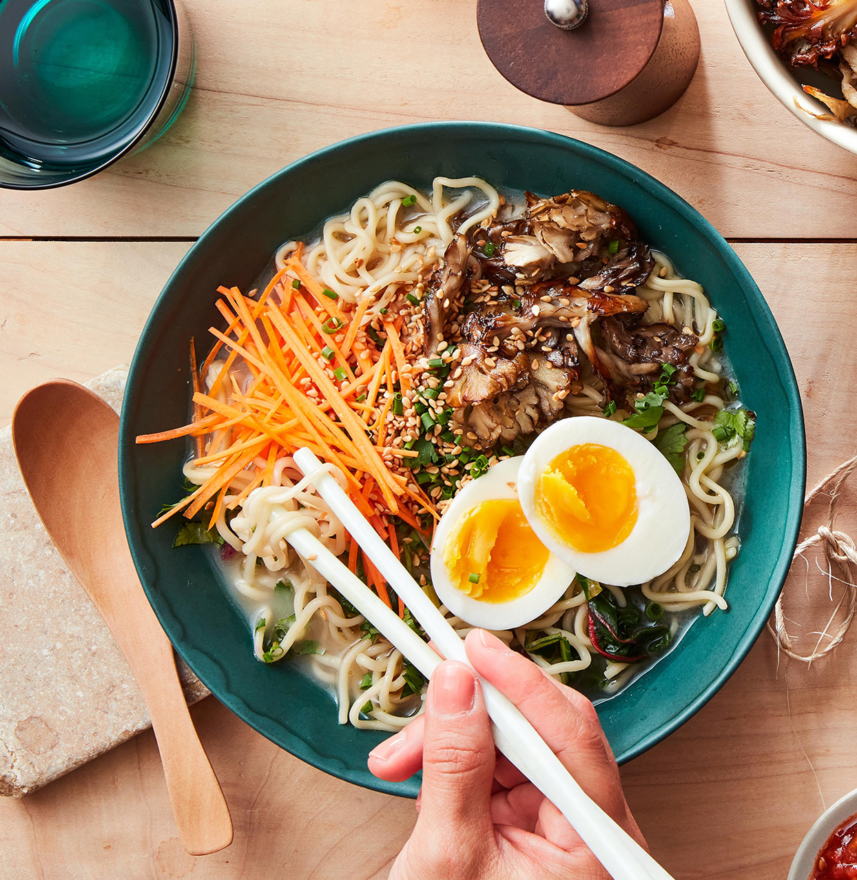 Sesame-Mushroom Ramen