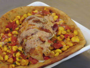 NYC Sizzling Soft Taco with Southwest Roasted Chicken and Corn...