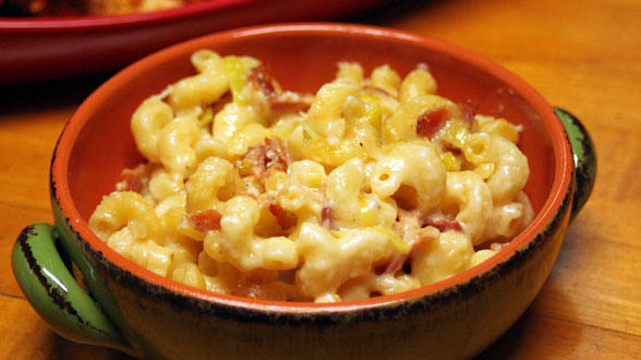 Bacon and Leek Mac 'n Cheese