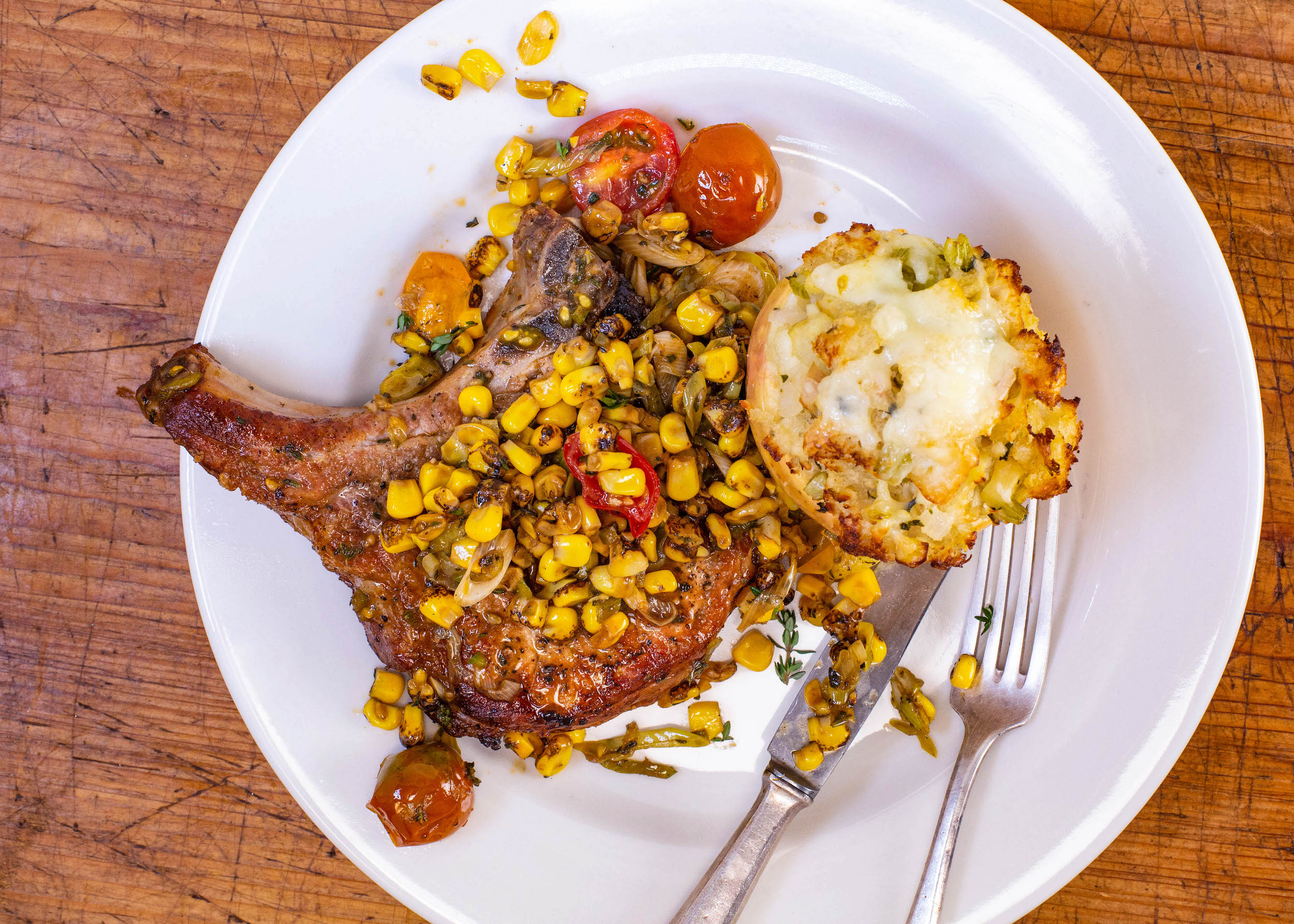 Chipotle Corn 'n' Chops