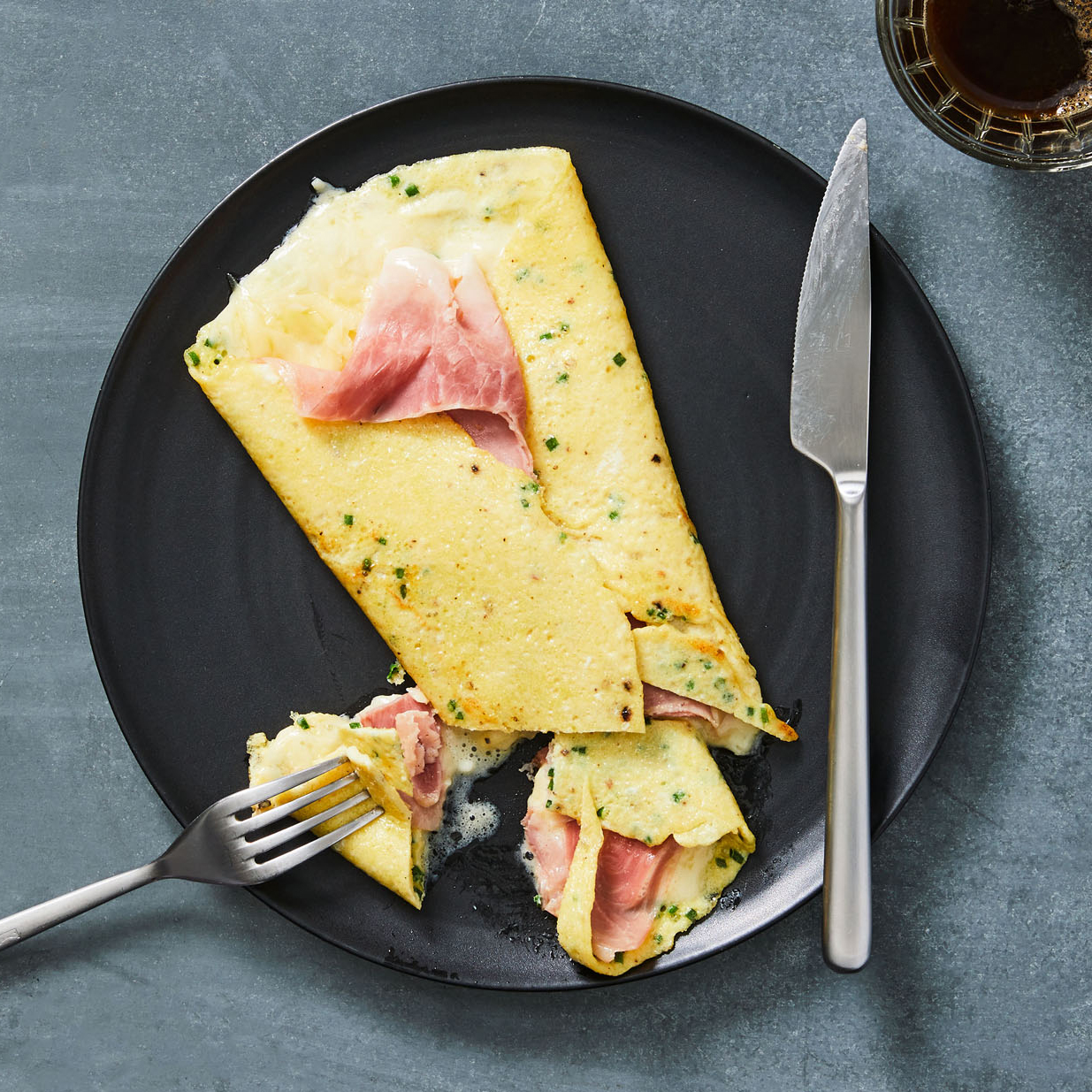 Rach's 3 Minute Meal: Croque Madame Egg Crepe