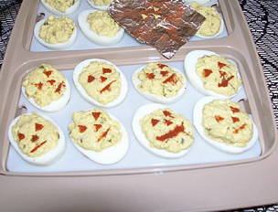 Devilishly Good Halloween Eggs