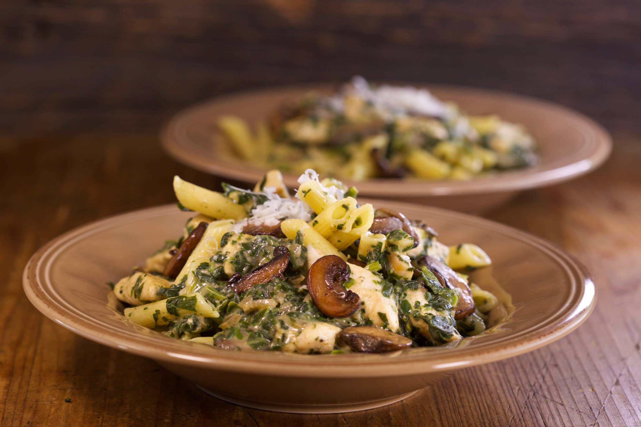 Florentine Penne with Chicken