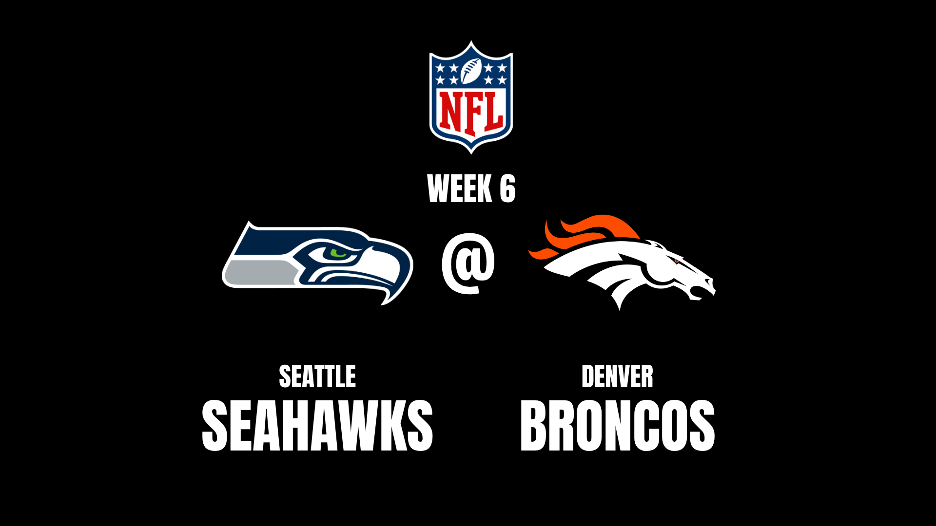Seahawks vs. Broncos Odds, Spreads, and Lines