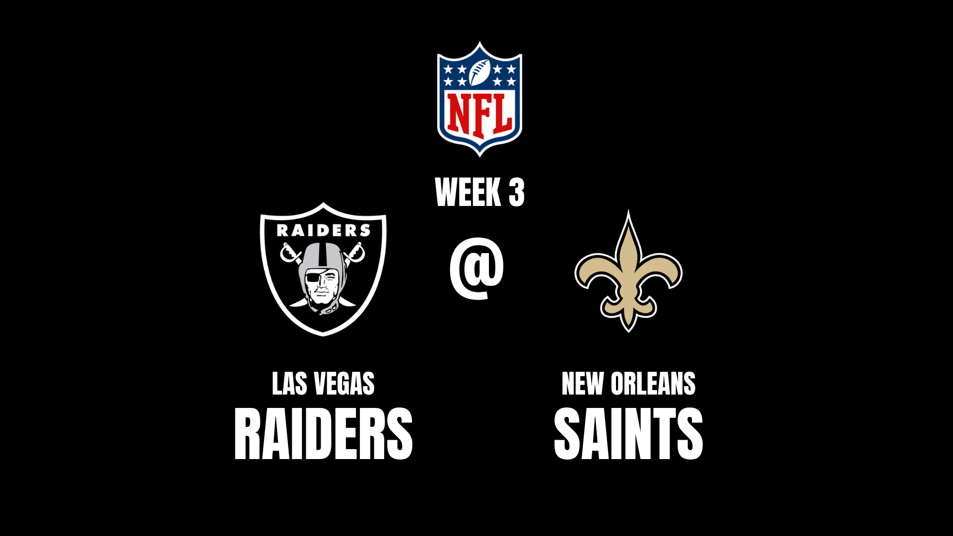 Raiders vs. Saints Odds, Spreads, and Lines