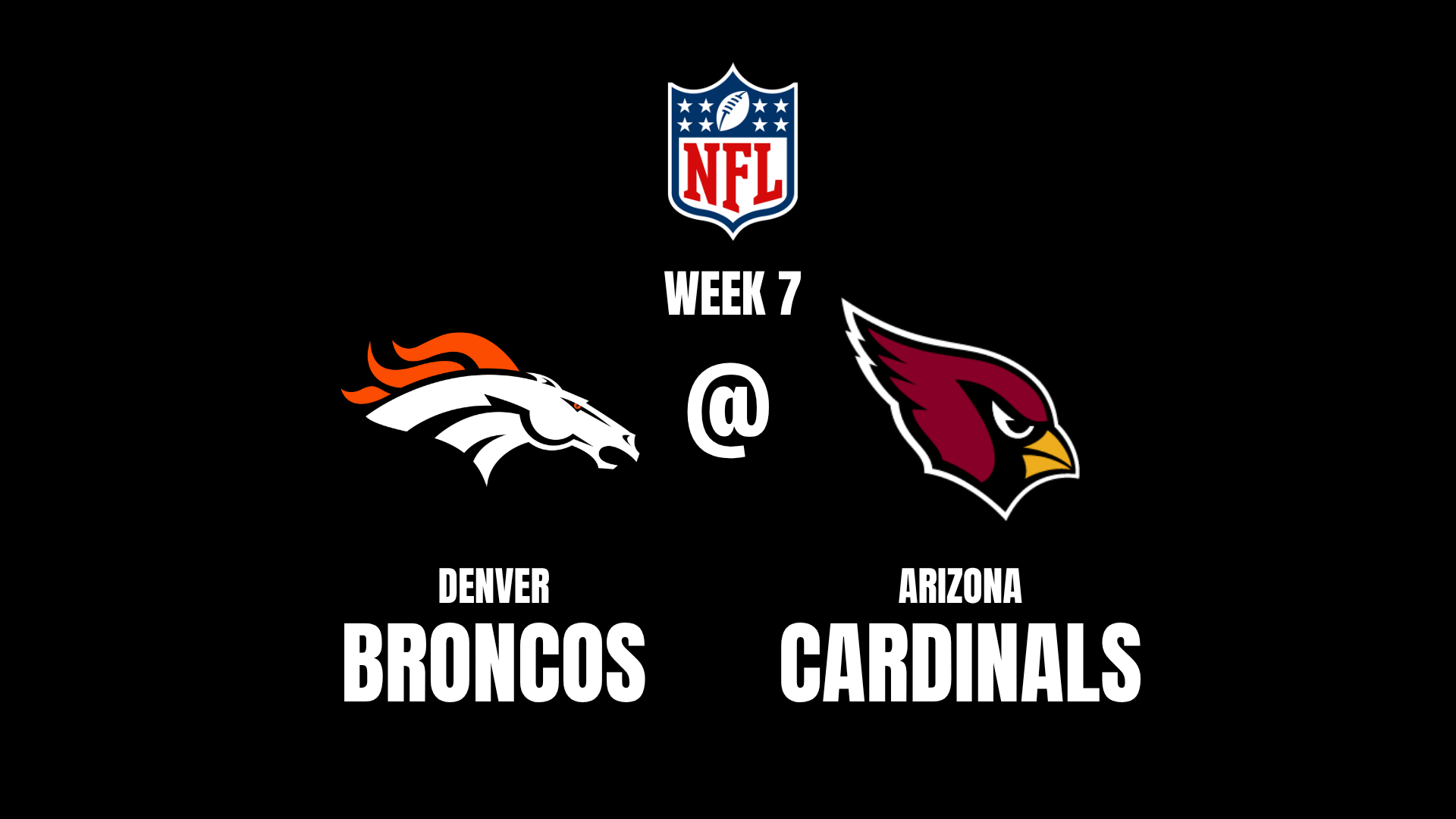 Broncos vs. Cardinals Odds, Spreads, and Lines