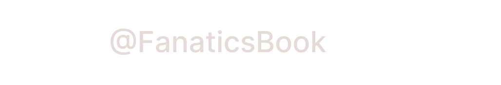 Fanatics Sportsbook YouTube social follow module with subscribe button styling.