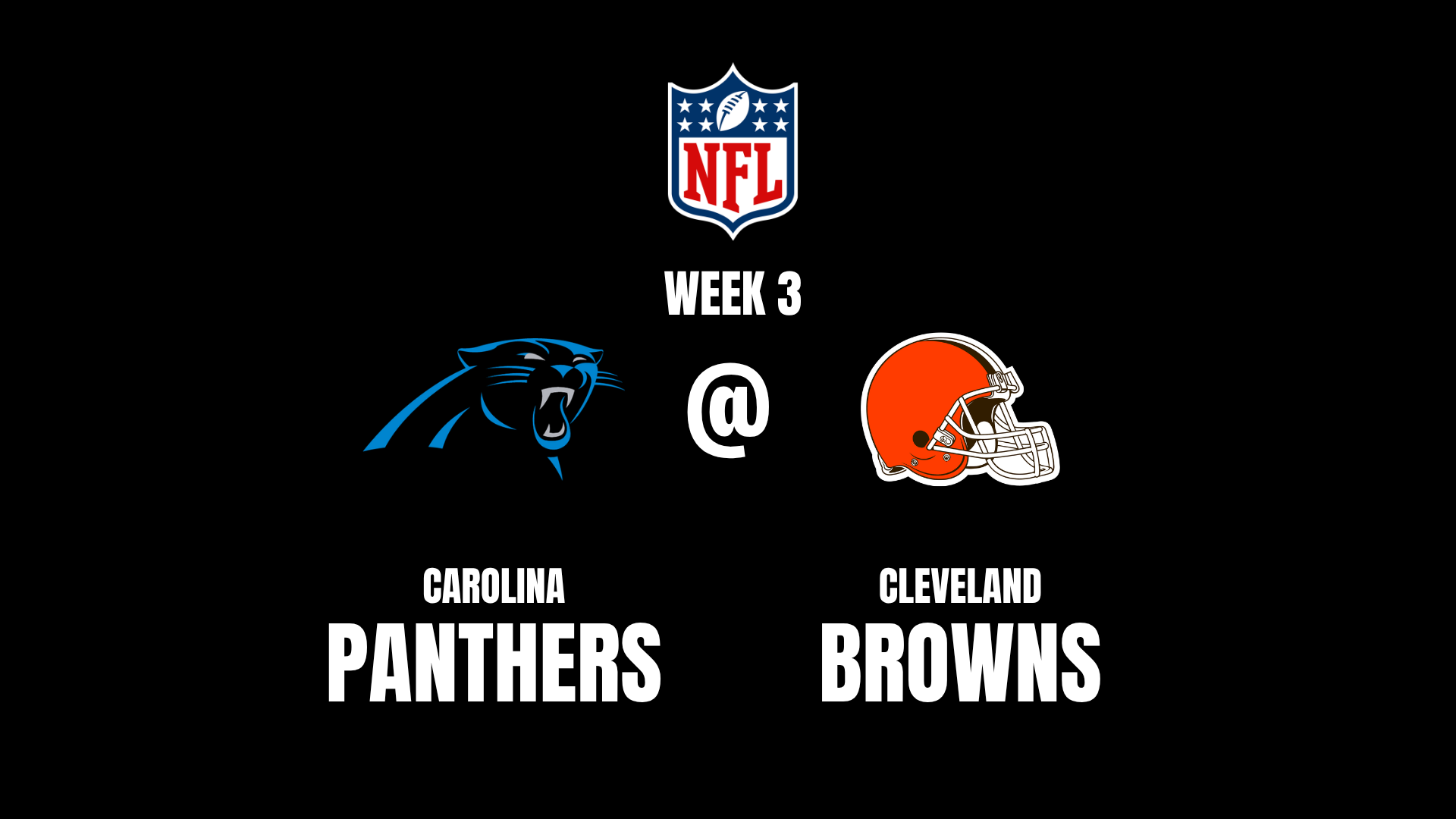 Panthers vs. Browns Odds, Spreads, and Lines