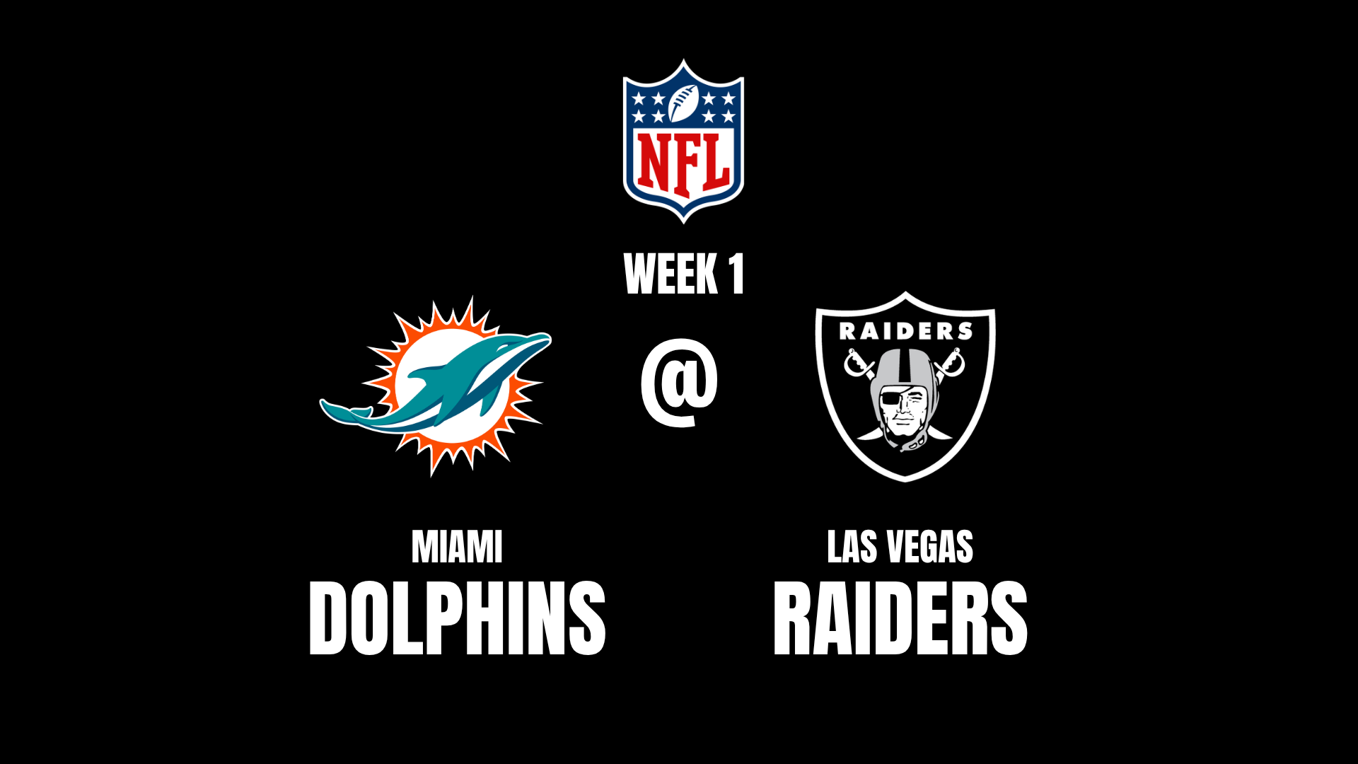 Dolphins vs. Raiders Odds, Spreads, and Lines