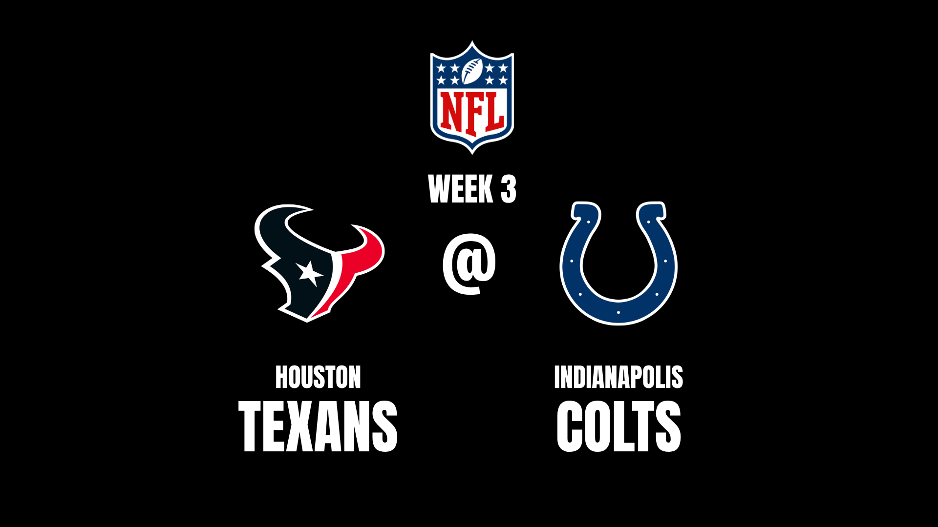 Texans vs. Colts Odds, Spreads, and Lines