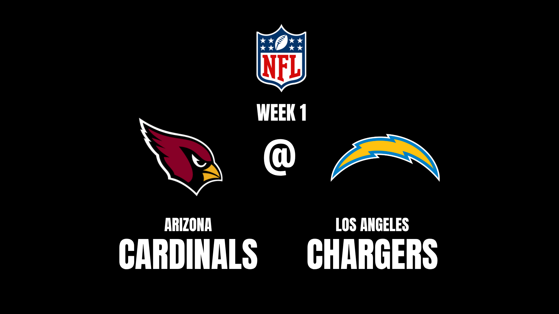 Cardinals vs. Chargers Odds, Spreads, and Lines