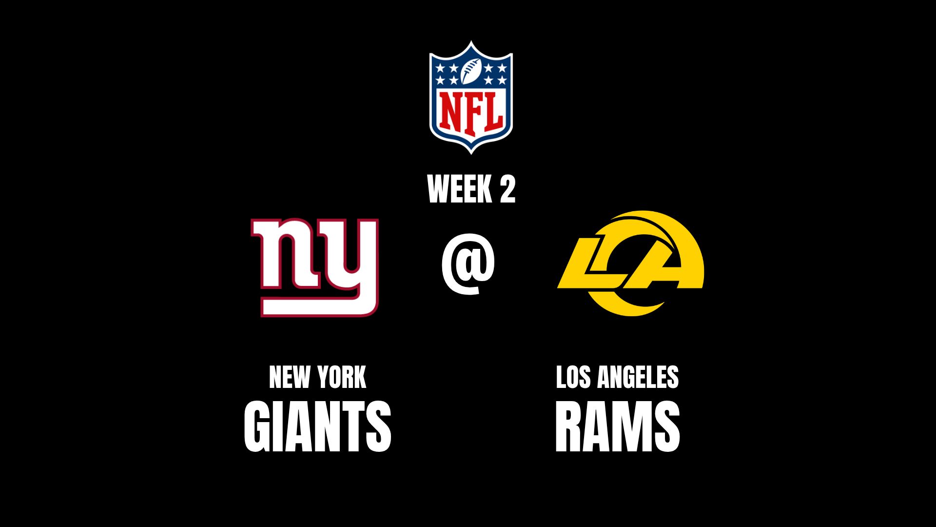 Giants vs. Rams Odds, Spreads, and Lines