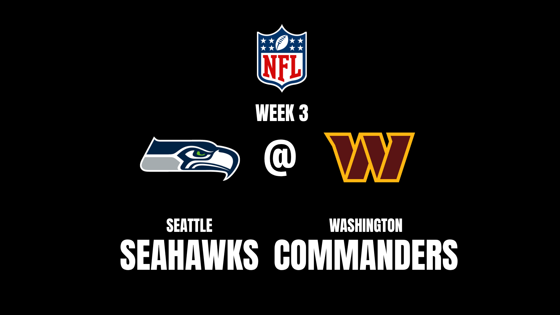 Seahawks vs. Commanders Odds, Spreads, and Lines
