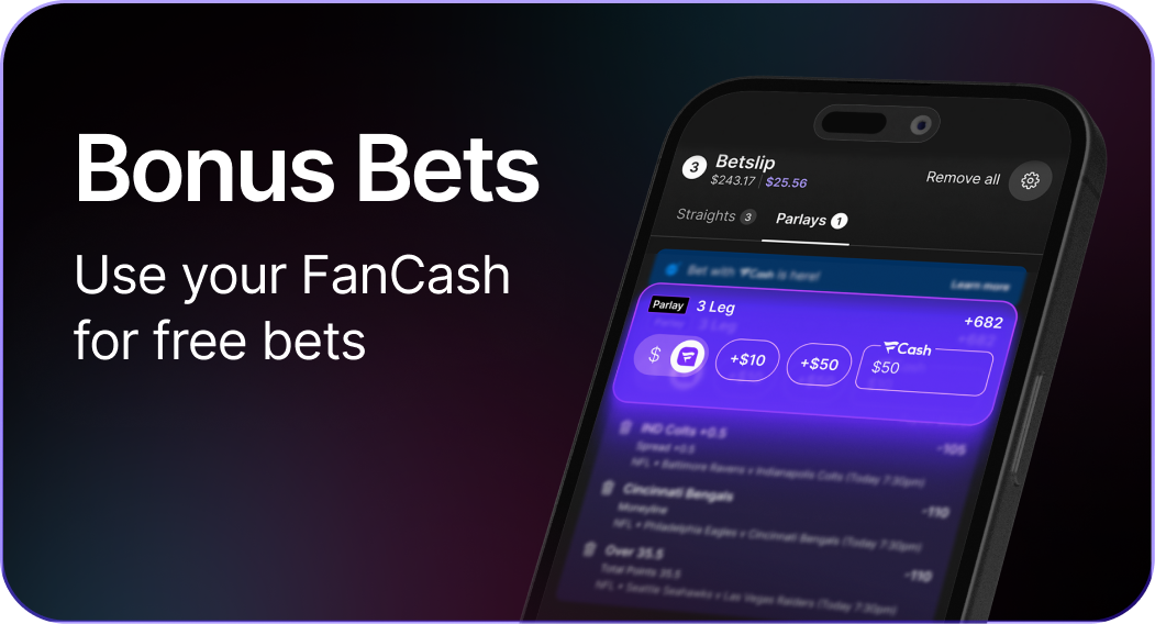 Use FanCash for bonus bets on Fanatics Sportsbook
