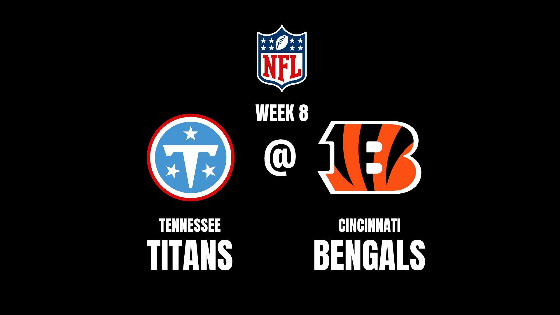 Titans vs Bengals Image
