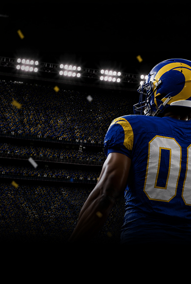 Los Angeles Rams football player 