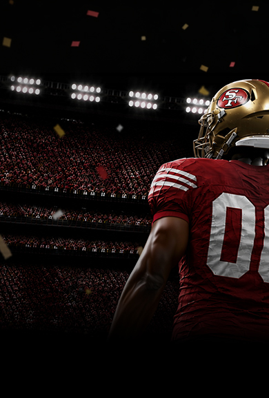 San Francisco 49ers football player 