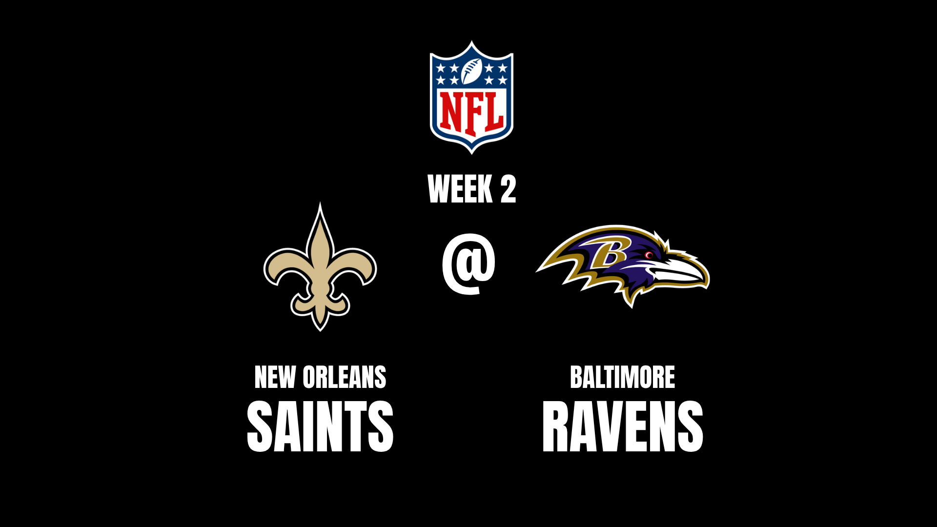 Saints vs. Ravens Odds, Spreads, and Lines