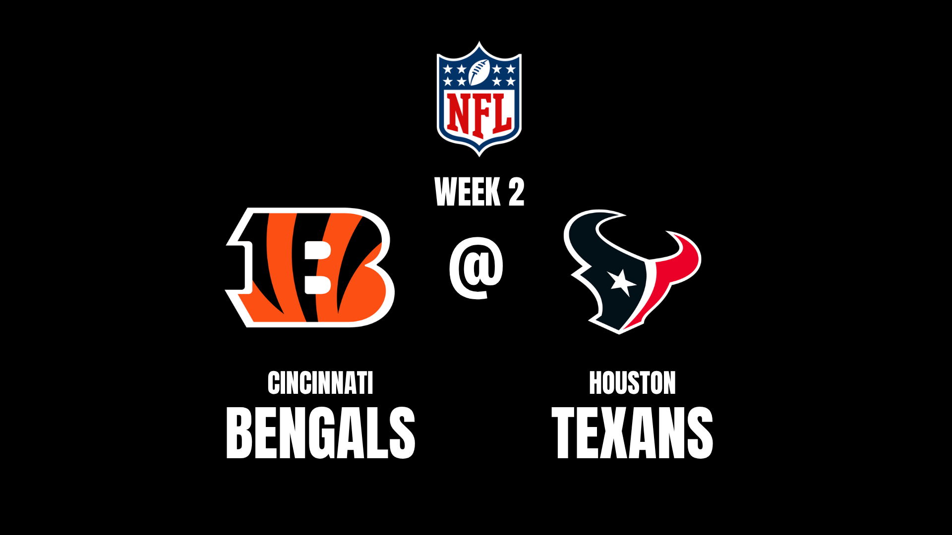 Bengals vs. Texans Odds, Spreads, and Lines