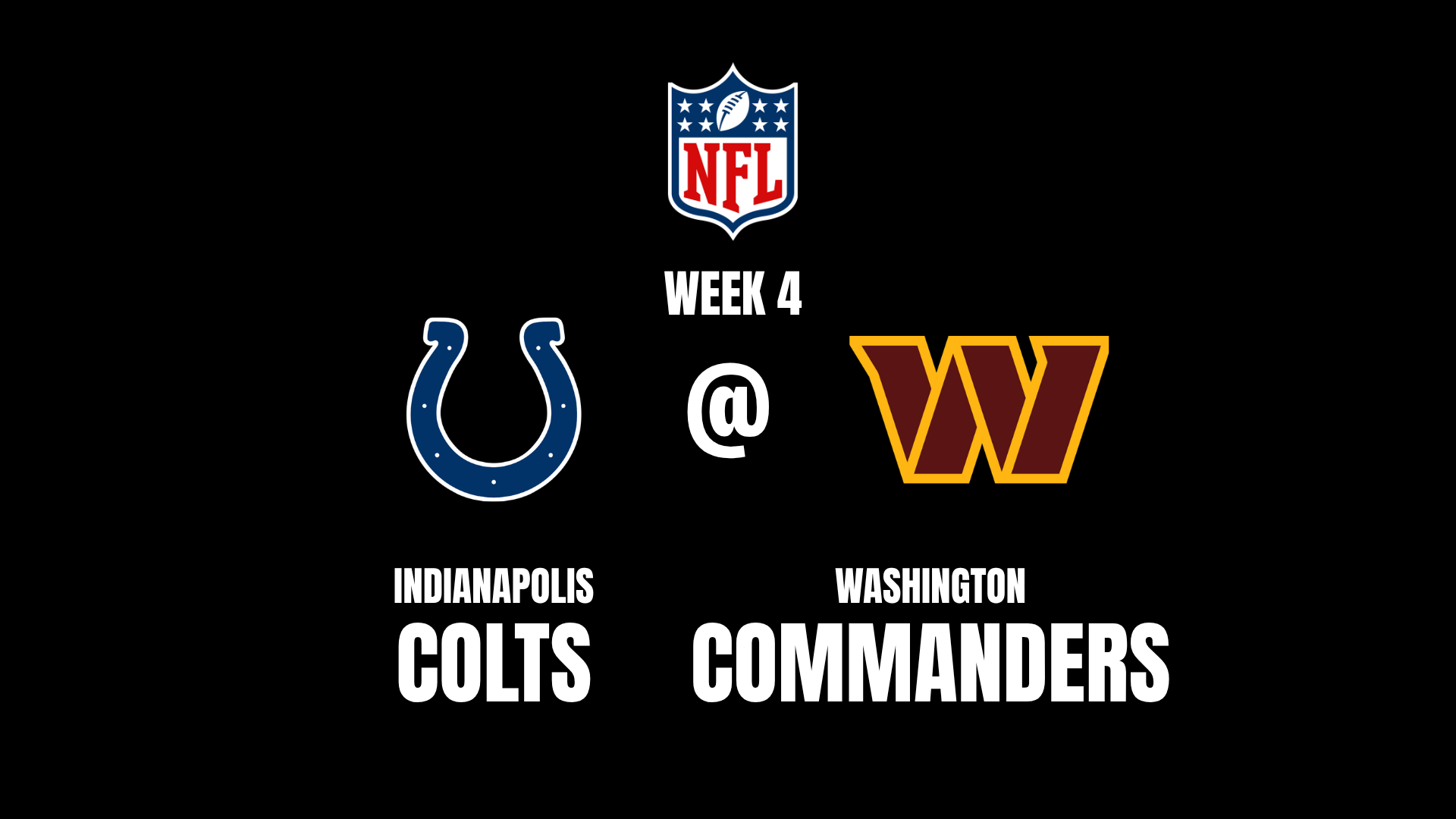 Colts vs. Commanders Odds, Spreads, and Lines