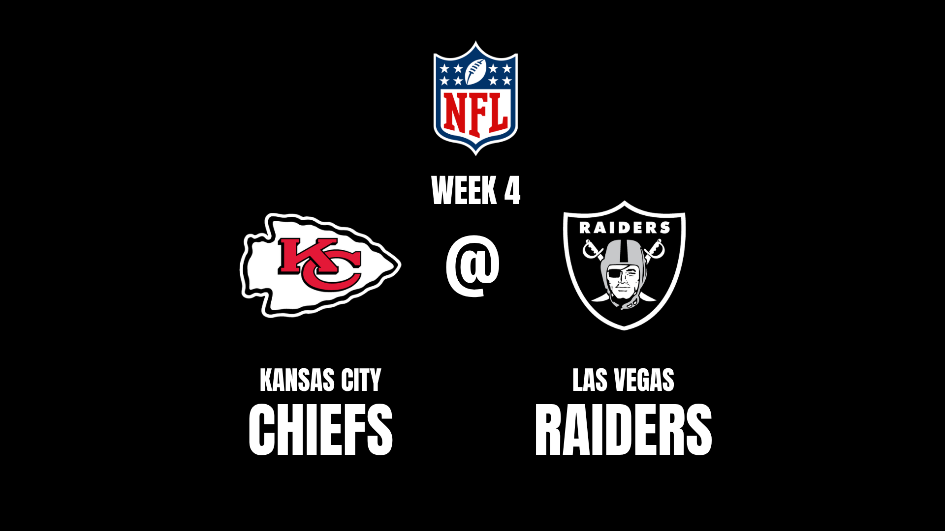 Chiefs vs. Raiders Odds, Spreads, and Lines
