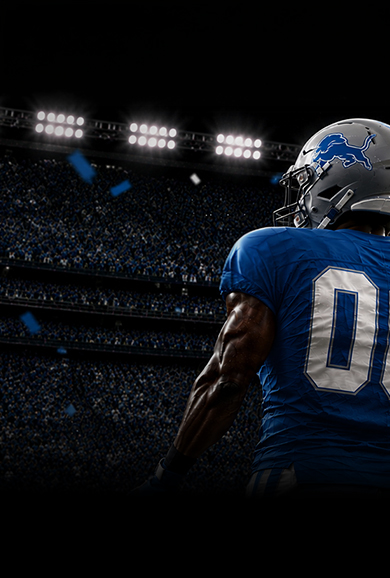 Detroit Lions football player 