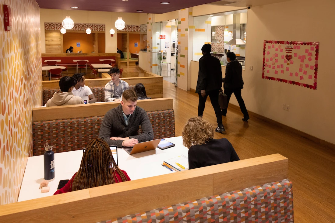St. George Towers Dining and Work Area