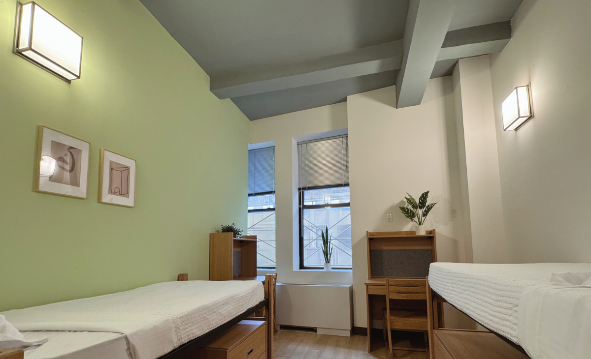 55 John Street - Double Room Example - View 2 (Two Person Occupancy)