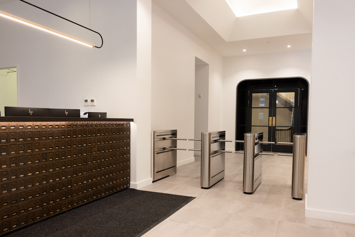 Hudson Yards Campus - 24/7 Security Desk and Key Card Entry