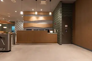 55 John Street Entrance with 24/7 Security