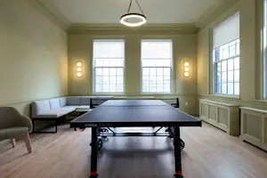 Hudson Yards Campus - Lounge Area with Ping Pong Table
