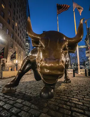 Wall Street Bull Statue