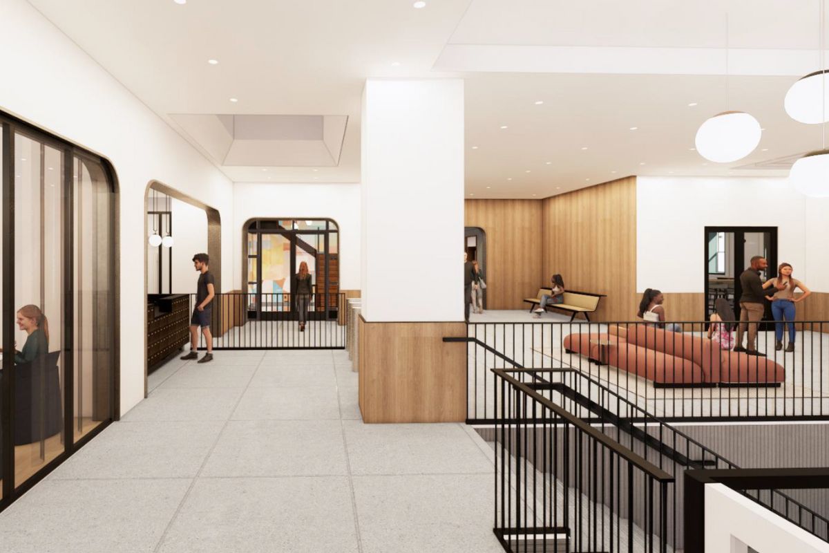Hudson Yards Campus - Lobby 2 (Work is in progress. Rendering only, finished design may vary.)