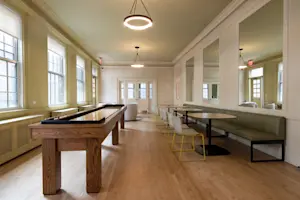 Hudson Yards Campus - Billiards and Work Area