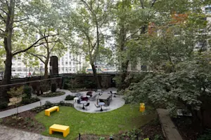 Hudson Yards Campus - Private Backyard
