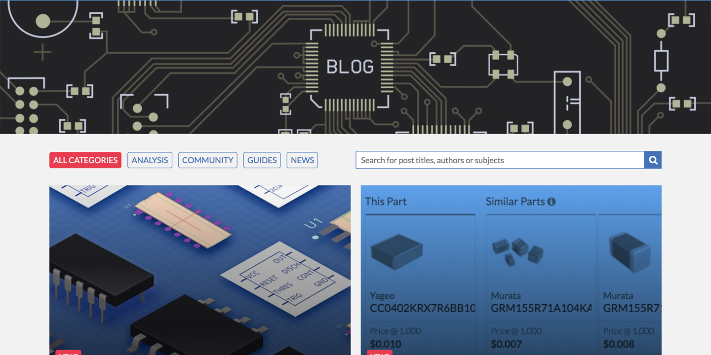 The Octopart Blog Gets A Makeover - Blog - Octopart