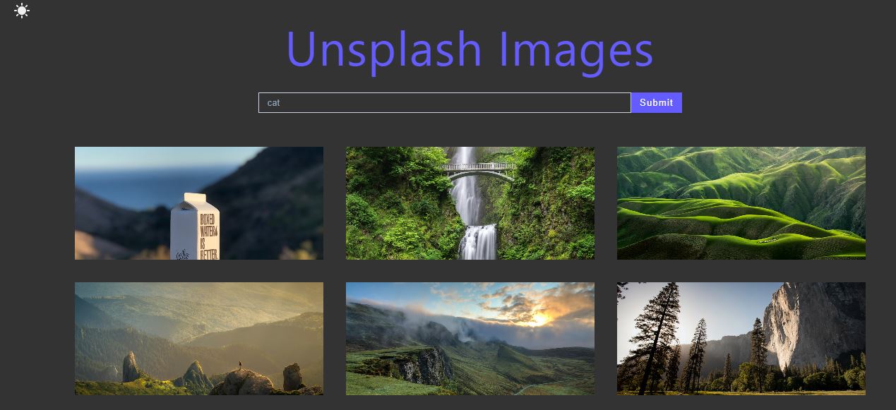 Unsplash-image-clone